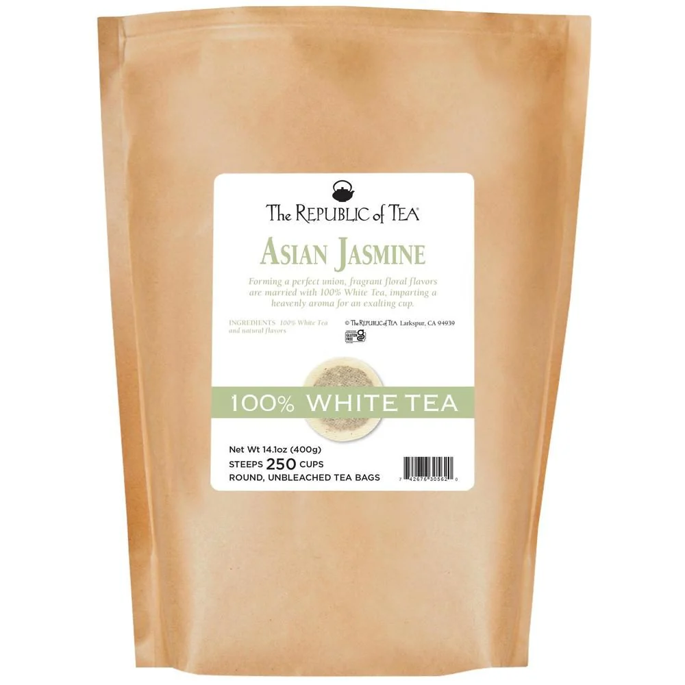 Asian Jasmine 100% White Tea Bags - Image 8