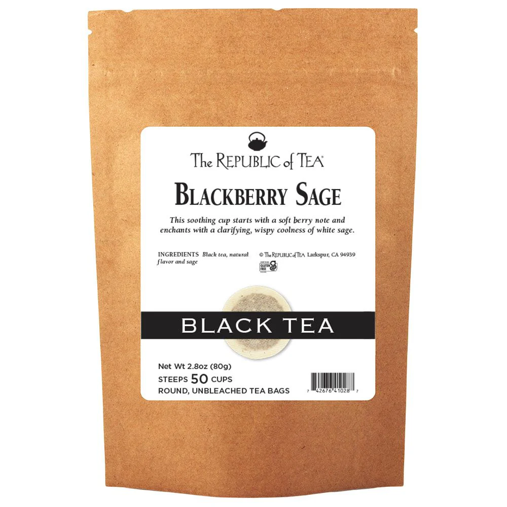 Blackberry Sage Black Tea Bags - Image 7