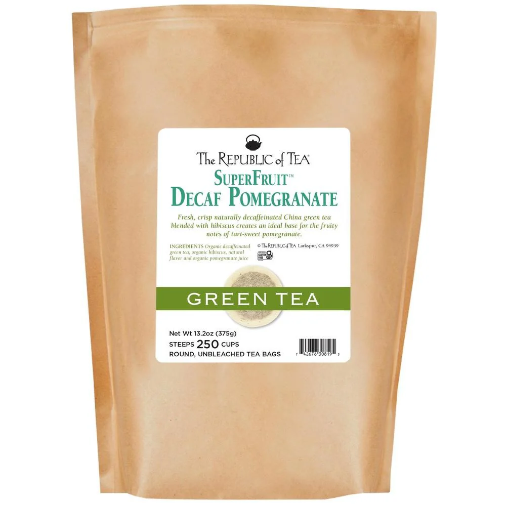 Decaf Pomegranate Green SuperFruit™ Tea Bags - Image 4